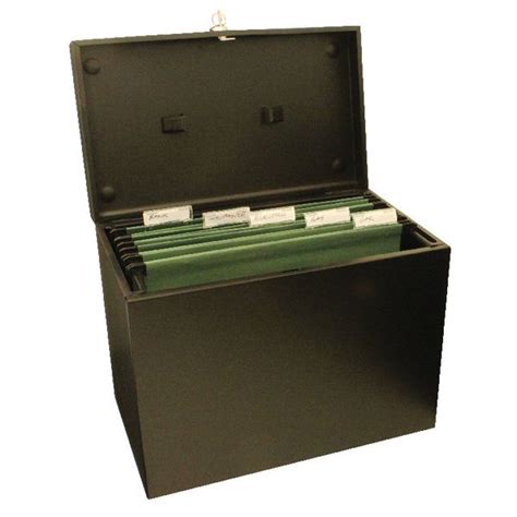 Divided Metal File Box 